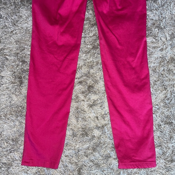 Ellen Tracy Hot Pink Denim the Pull On Legging / Skinny Pants - Picture 6 of 6